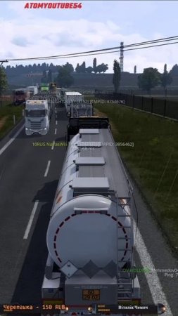 Tim257 хороший спавн #атом #eurotrucksimulator2 #руль #ets2 #стрим