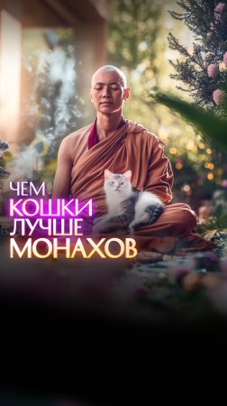 Чем кошки лучше монахов?