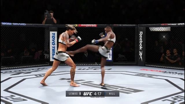 【UFC / Open weight】AMANDA LEMOS vs ANGELA HILL【EA SPORTS UFC4】