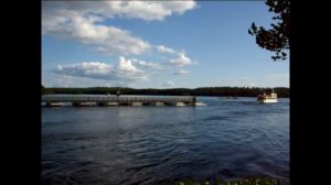 Мост Олавинлинны (Olavinlinna bridge) Две крепости