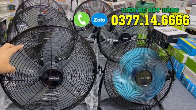 💥💥Đại Lễ Giảm Giá Lô Quạt Tích Điện Năng Lượng Mặt Trời Không Chổi Than Giá Rẻ Chưa Từng Có