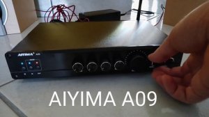 Ampli AIYIMA A09 TPA 3116 / Bluetooth / 5.1 / Sub / 5*50w + 100w / Coaxial