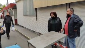 LIVE Бердянск  Открытие Центрального крытого рынка  Первый день
