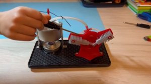 Паровой двигатель модель для детей