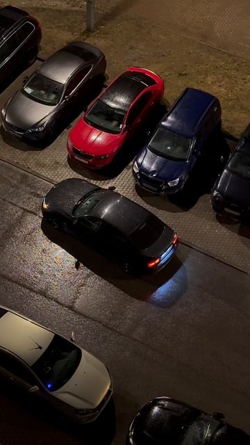 BMW E90 холодный запуск.