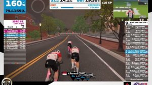 WTRL Team Time Trial (TTT) #197 | Richmond UCI Worlds | ZIRT Delta | 2 Laps (33 km/318 m)