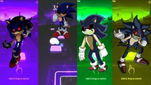 Sonic Exe VS SONIC EXE (Evolution Phases) "Tiles Hop EDM"