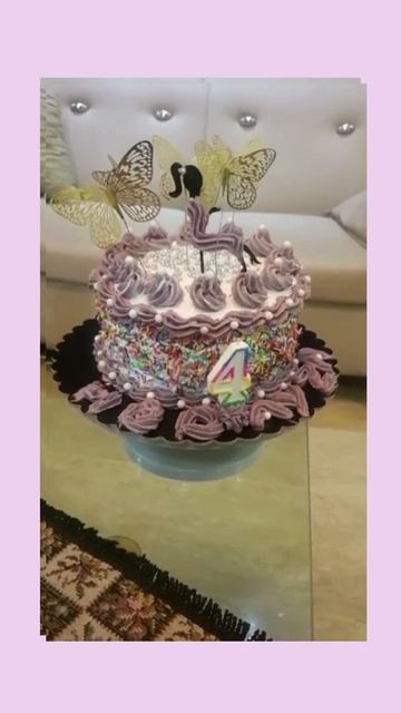 Butterfly-Themed Birthday Cake & Cupcakes #shorts смотреть онлайн