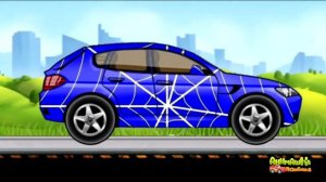 Мультик мойка и раскраска машинок   Учим цвета  Развивающий мультик для детей про машинки