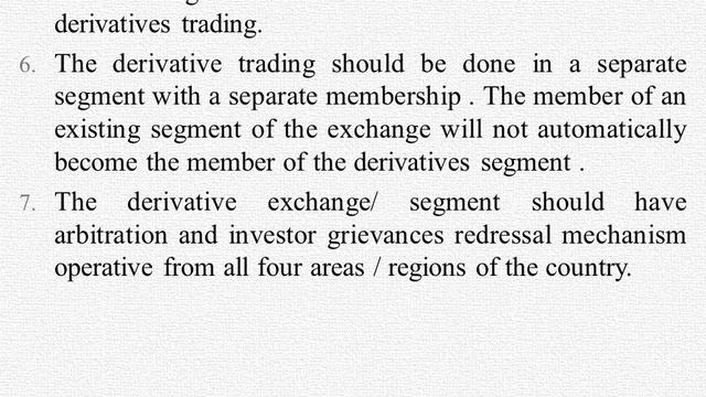 INVESTMENT MANAGEMENT (BBA S5) PART 2 - LEC 12: REGULATORY FRAMEWORK OF DERIVATIVES TRADING IN INDI смотреть онлайн