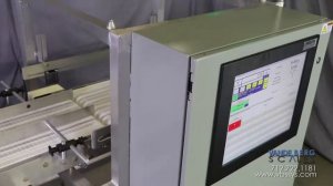 Aluminum Checkweigher with 10 Volt Signal Feedback