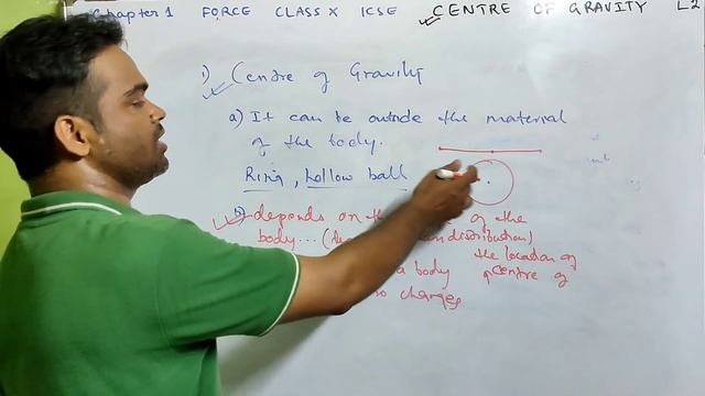 force icse class 10 physics || concise physics || centre of gravity || class 10 concise physics