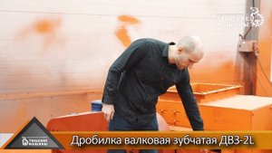Дробилка валковая зубчатая ДВЗ-2L