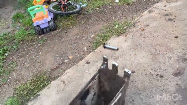 Быстросьем на самодельный экскаватор