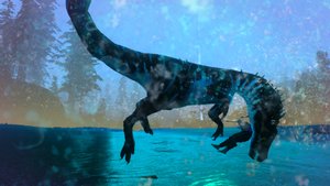 Троллинг спинозавра часть 1.