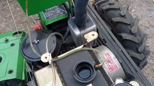 Тяжёлый мотоблок Рустрак Т-10. расширительный бачок на радиатор.