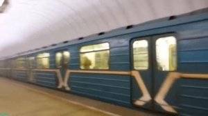 Отъезд 81-717 на Петровско-Разумовской - 18 января 2014