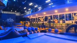 NEON GALAXY | Indoor Playground Dubai Parks and Resort | Livin La Belle Kids Experience