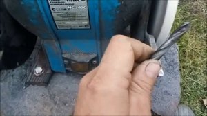 как заточить сверло в домашних условиях .