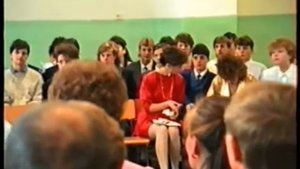 ГЕРМАНИЯ. г.НОЙРУППИН 1991год. ШКОЛА. ВЫПУСКНОЙ ВЕЧЕР ч.1