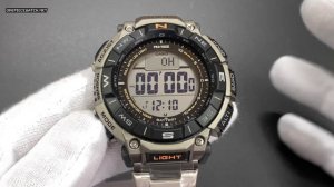 รีวิว Casio ProTrek Titanium PRG-340T-7  ดีไซน์เท่ ฟังคชั่นเพียบ สาย Outdoorไม่ควรพลาด!
