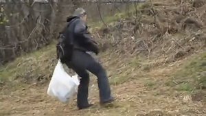 Пьяный в дрова! Очень смешно