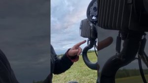 Краш резонатора парамотора Moster 185/ MY 19. Наработка порядка 70 часов.
