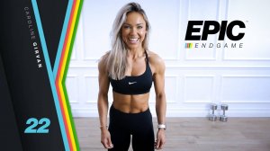 Caroline Girvan - PUSH THEN PULL Dumbbell Upper Body Workout | EPIC Endgame Day 22