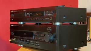 Yamaha RX-496RDS & Yamaha CDX-593  _ Natural Sound Stereo Receiver and CD Player