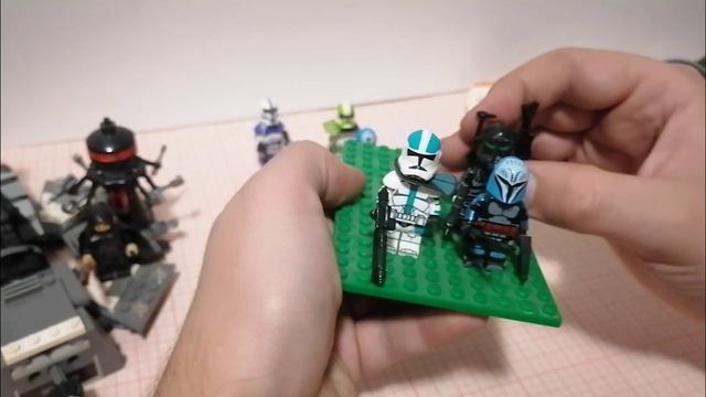 Звездные войны, оригинальное лего и шикарный аналог