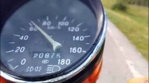 Разгон на Днепре до 140 км/ч