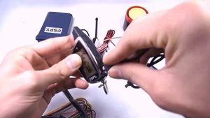 Two 2 Way Motorcycle Alarm Scooter Anti-theft Protection System