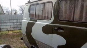 уаз покрасил в камуфляж