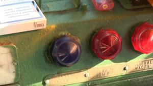 Пульт машинистa тепловоза ТЭП60 / Locomotive driver console of TEP60 locomotive