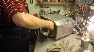 Замена сальника вала привода промышленной мясорубки МИМ-80