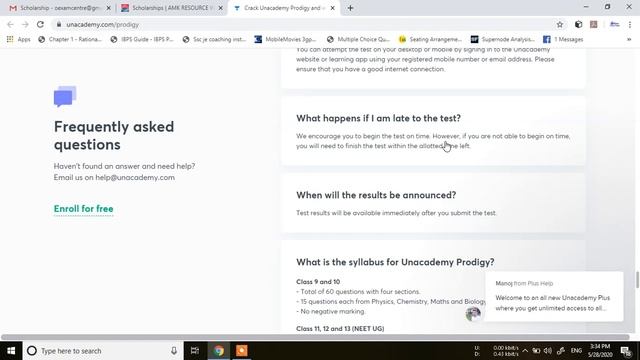 free scholarship test for IIT JEE, NEET UG and Foundation & NTSE | Unacademy Prodigy смотреть онлайн