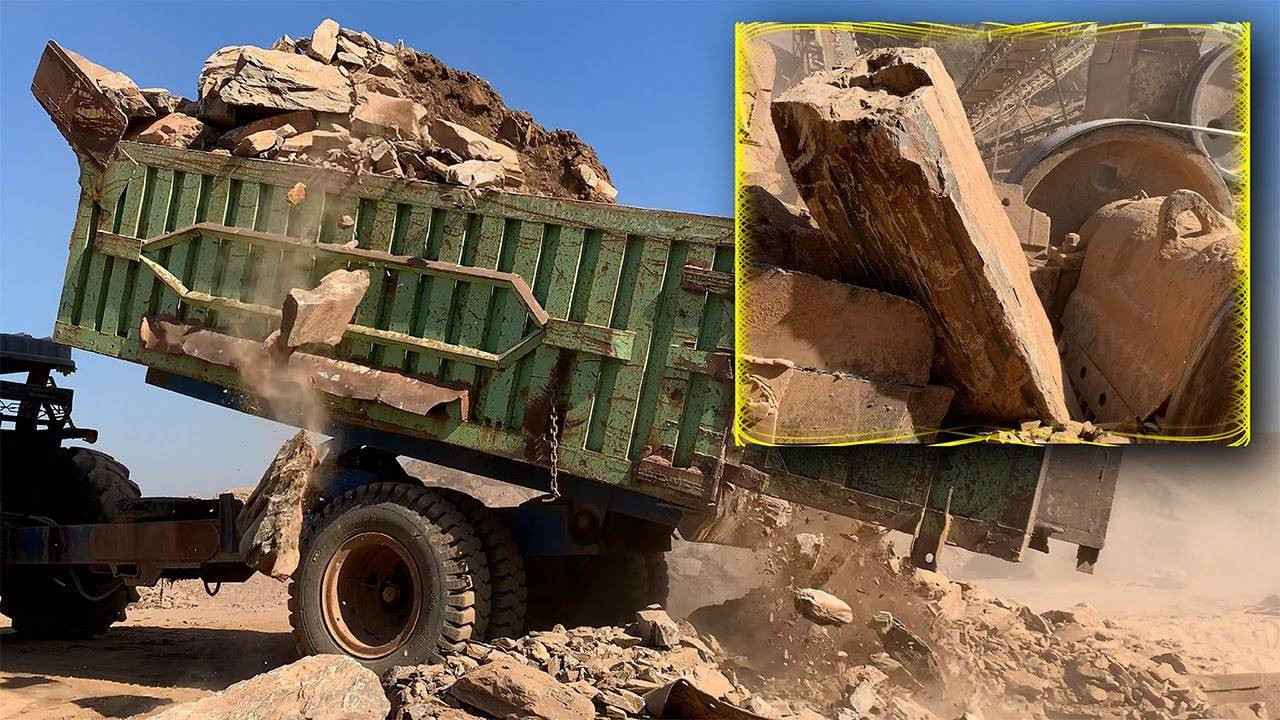 РЕКОРДСМЕН и невероятный дробильщик!💪💥🌍 Самая БЫСТРАЯ камнедробилка в мире