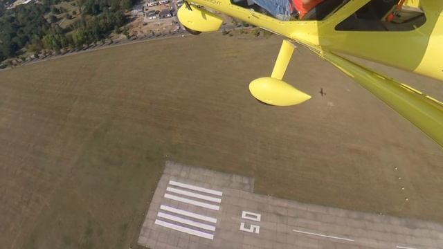 Ultralight-airplane Aeroprakt A32 in Strausberg/ Berlin