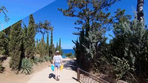 К морю. Отель Вербена - пляж Учкуевка