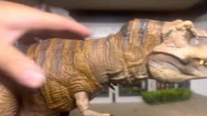 Jurassic world Hammond collection Tyrannosaurus rex unboxing and review - Mattel Jurassic fact app