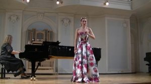 А. Гречанинов ария Агафьи Тихоновны из оперы "Женитьба" исп. Волошина Ксения преп. проф. Л.А.Шарнина