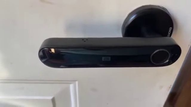 ENOKER smart door lock show at home смотреть онлайн