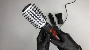 Обзор Фен щетки, стайлер c насадками Gemei GM 4828