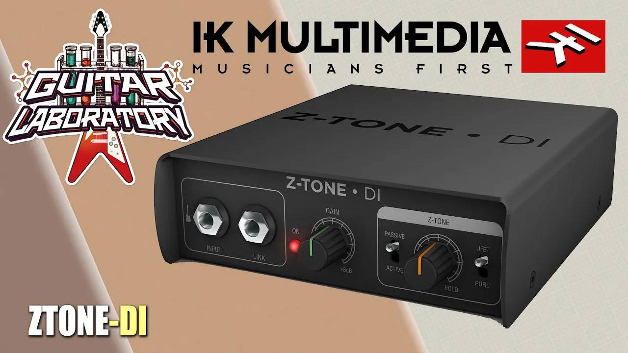 Ди-бокс для гитары IK MULTIMEDIA ZTONE-DI