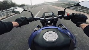 Yamaha MT 03 - Morning Ride to Work / Israel