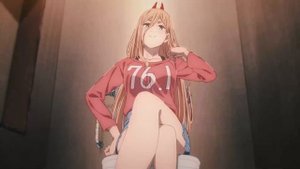 Denji Fondle Power's Boobs Three Times - Chainsaw Man