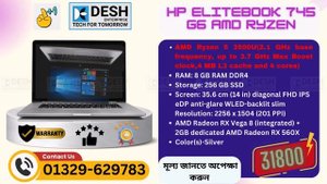 HP EliteBook 745 G6 AMD Ryzen 5 Pro 3500u  HP EliteBook 745 G6 Review Used laptops   Used Laptop