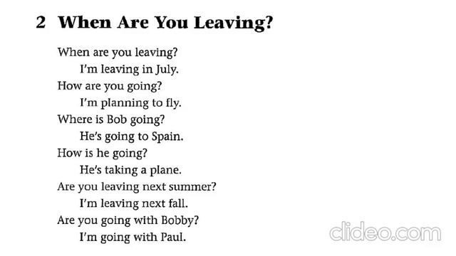 GrammarChants 3.2 When are you living смотреть онлайн