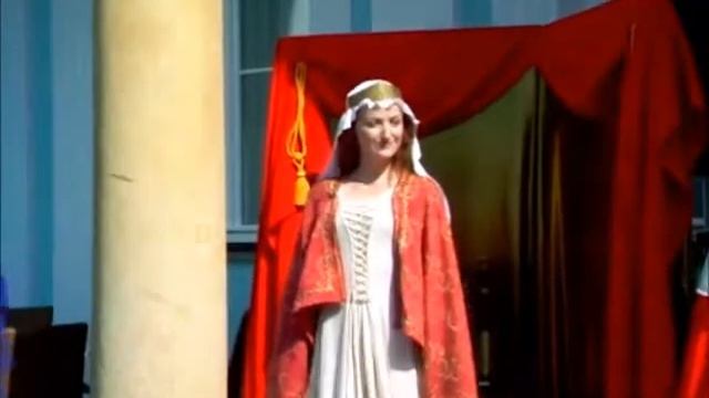 Историческая реконструкция 860 лет основания королевой Юдитой монастыря в Теплице, часть1 смотреть онлайн