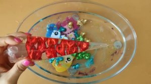 Китти на пляже! Увлекательное видео со слаймом! Смешиваем слаймы с шариками! ★ ASMR #ASMR